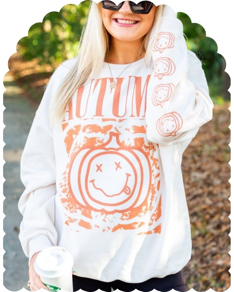 AUTUMN 'Nirvana Pumpkin' Sweatshirt