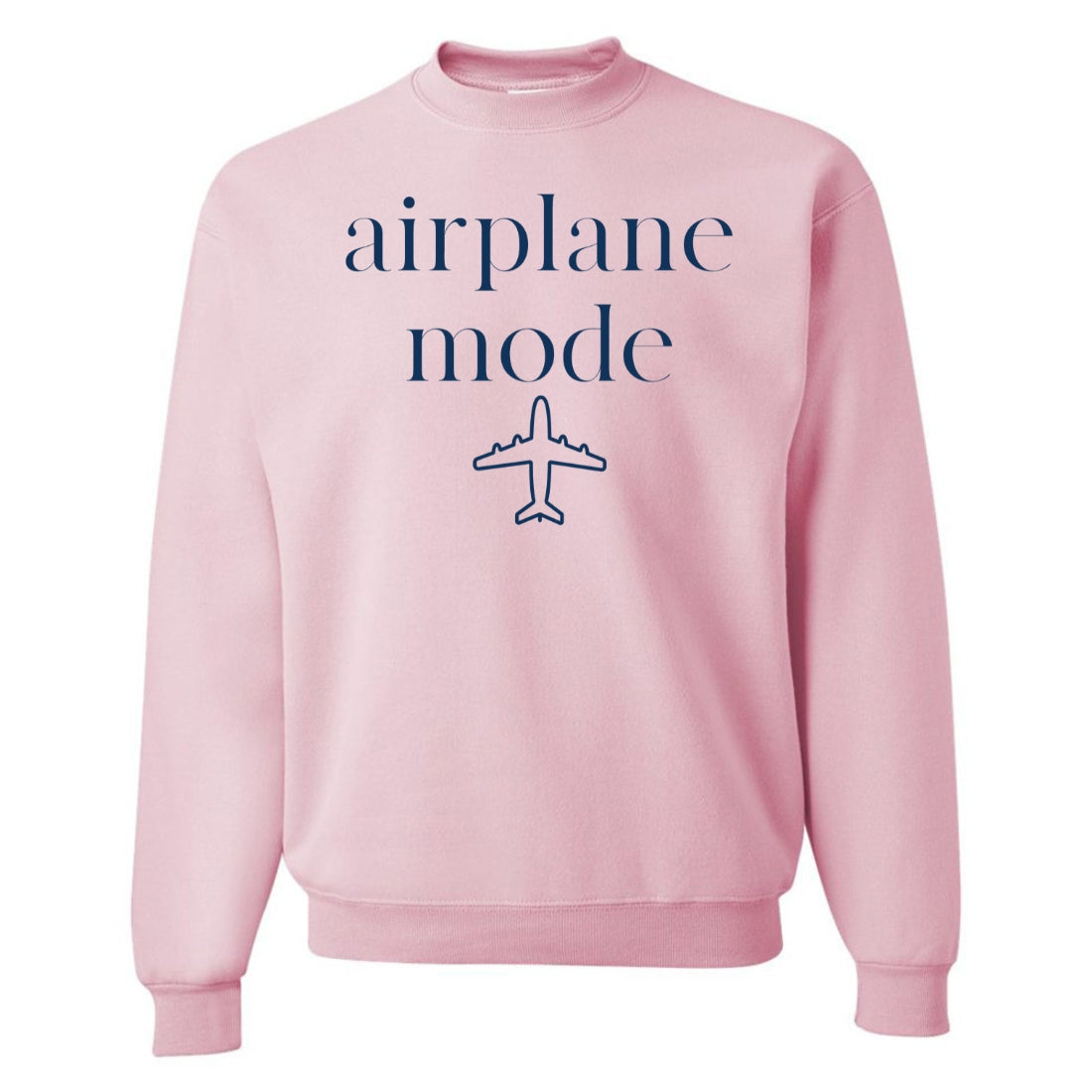 'Airplane Mode' Crewneck Sweatshirt