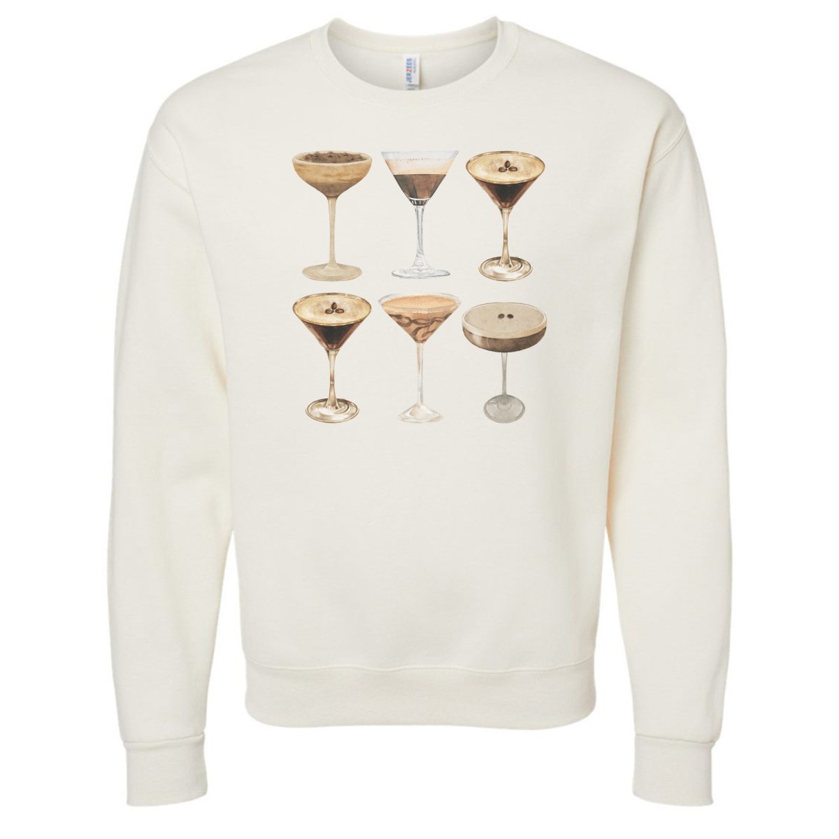 Espresso Martini' Crewneck Sweatshirt - United Monograms