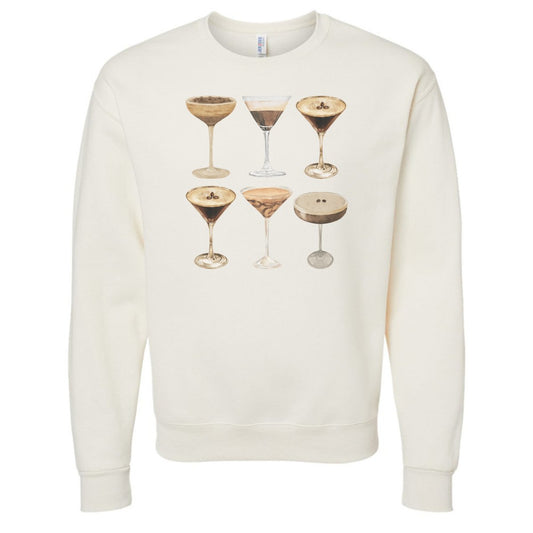 Espresso Martini' Crewneck Sweatshirt - United Monograms